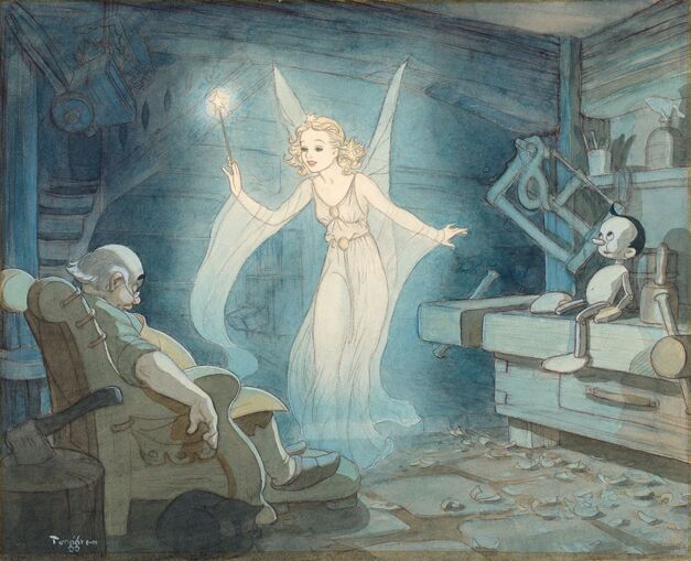 File:Tenggren Blue fairy workshop.jpg