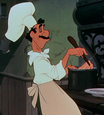 Joe cocinando