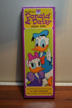 Donald and daisy paper dolls