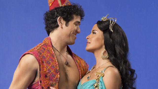 File:Aladdin and Jasmine on Aladdin the Broadway Musical 1.jpg