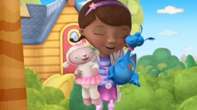 File:Doc, lambie and stuffy laughing.jpg