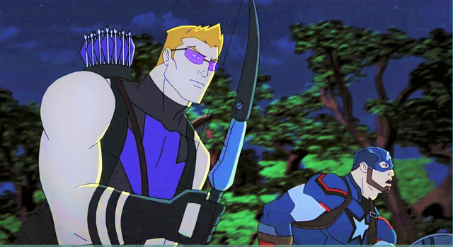 File:Captain America and Hawkeye AUR 2.png