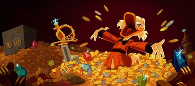 File:Scrooge McDuck still very much loves his money.jpg