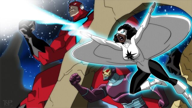 File:Antman,Captain marvel,Robot man.jpg
