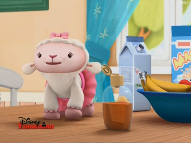 File:Lambie at breakfast.jpg