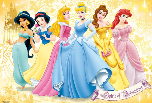 File:Disney Princess Original Six.png