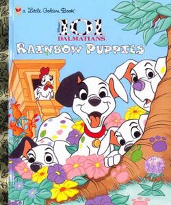 Rainbow puppies