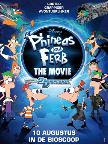 File:Phineas and Ferb Across the 2nd Dimension Dutch theatrical poster.jpg