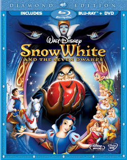 Snow White and the Seven Dwarfs Diamond Edition Blu ray