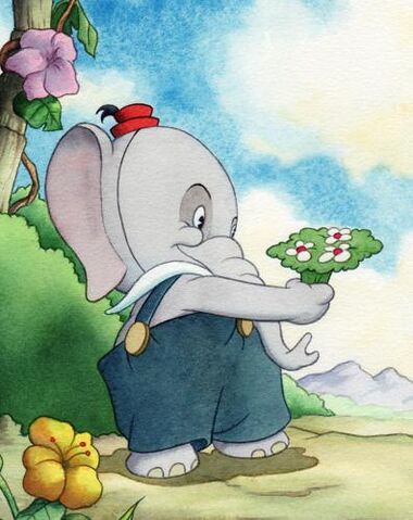 File:Elmer Elephant With flowers.jpg