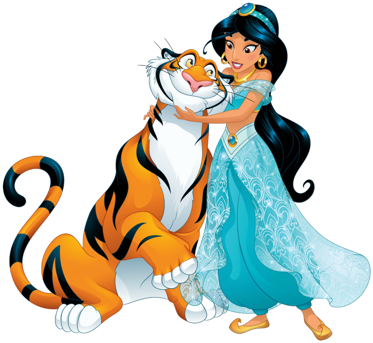Download Image - Jasmine with rajah.png | Disney Wiki | FANDOM ...