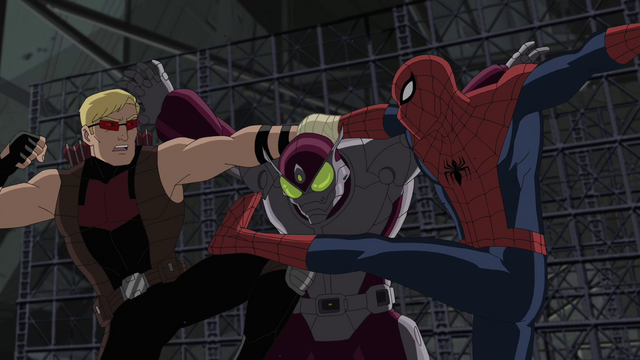 File:Beetle Spider-Man Hawkeye USM 1.png