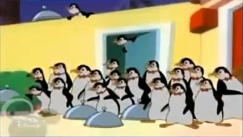 Image - Penguin waiters house of mouse.jpg | Disney Wiki | FANDOM