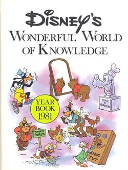 Disneys wonderful world of knowledge year book 1981