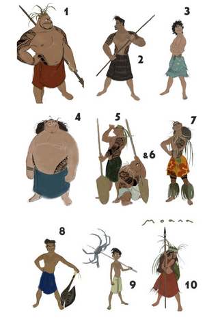 File:Moana's brothers and Moana.png
