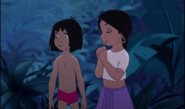 File:Mowgli and Shanti both see the villagers.jpg