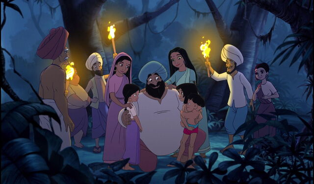 File:Mowgli Shanti and Ranjan are with their parents.jpg