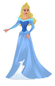 The Princess Aurora Coloured by Applefied