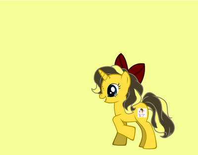 Rogurt poneh with backround