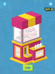 Ticket prize machine