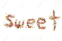 12702738-Sweet-word-of-sugar-sprinkles-Stock-Photo