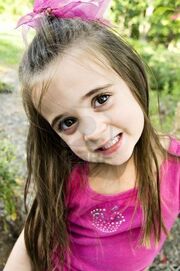 Kaylee as a toddler