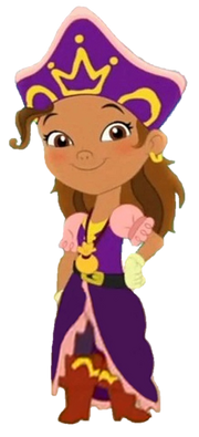 Izzy as Pirate Princess