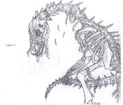 Skullasaurus by Akuru Kougasaki