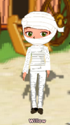 Dizzywood mummy costume