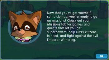 Presto's welcome message