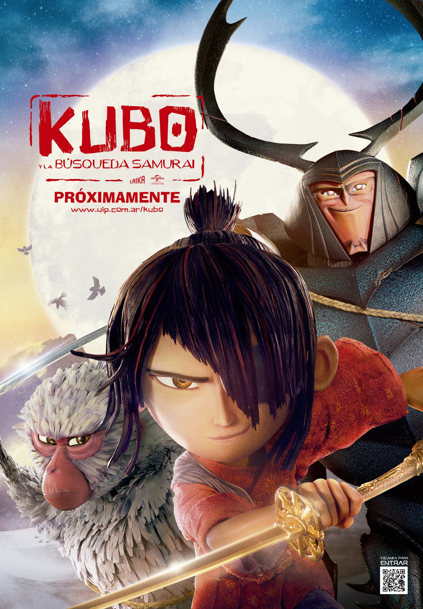 Resultado de imagen para kubo y la búsqueda samurai