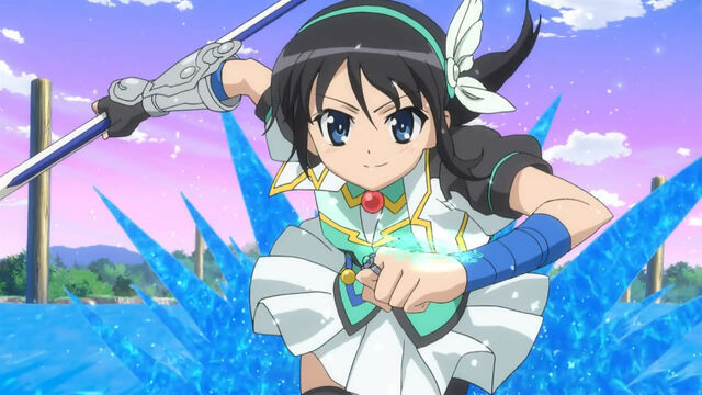 File:Dog days s2-03-nanami-galette-hero-water-sword-water skiing-attack.jpg