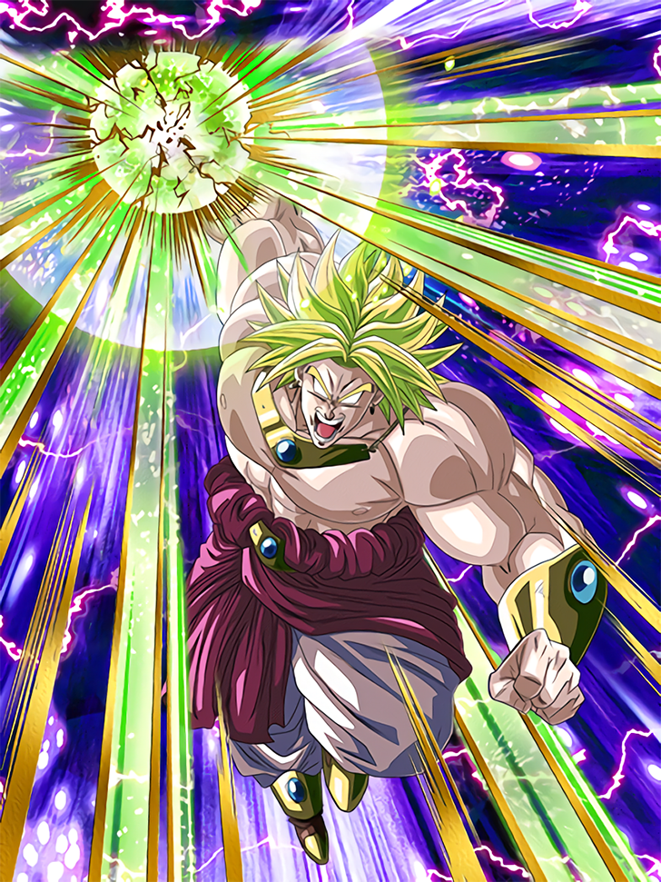 Le super guerrier destructeur Broly Super Saiyan Le super guerrier destructeur Broly Super Saiyan