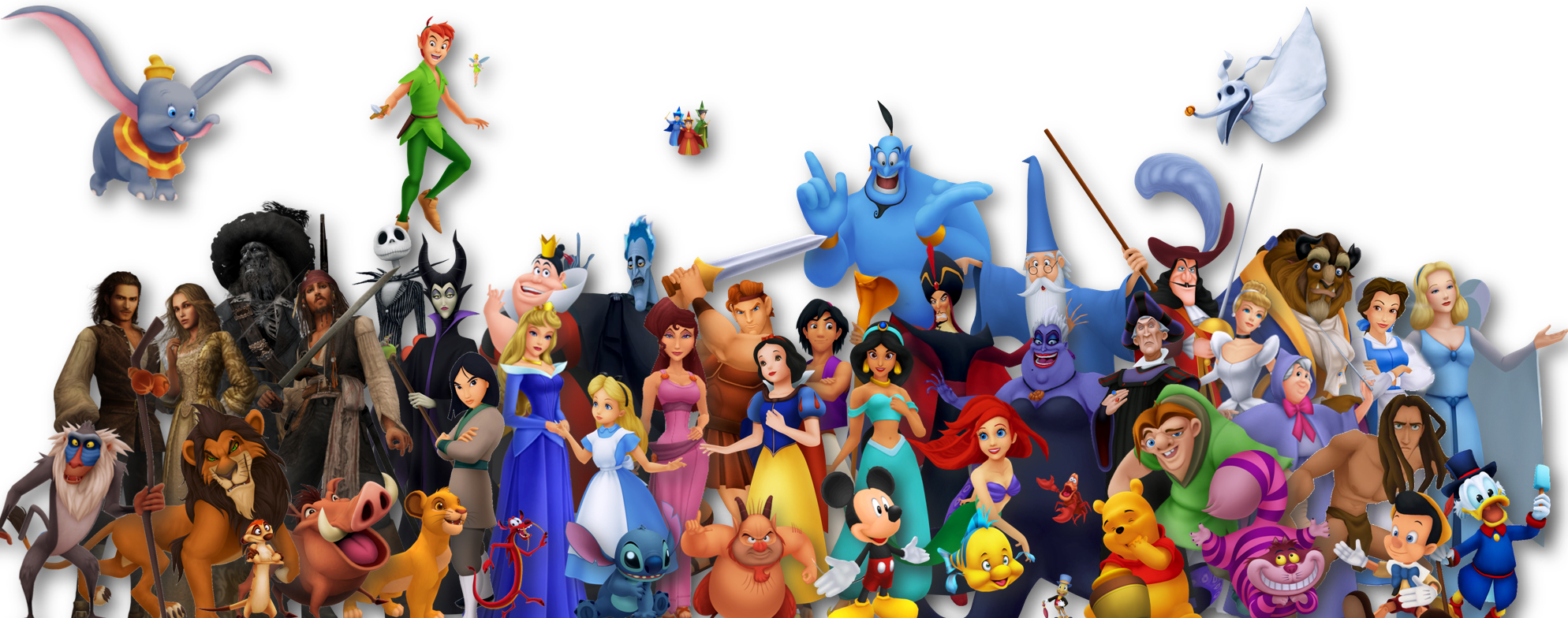 Imagen - DISNEY PERSONAJES.png | Wiki Dominios Encantados ... - 1988 x 784 png 2522kB