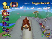 DK Mountain - Downhill Racing - Double Dash!!