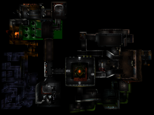 Classic Doom E1M4 Overhead