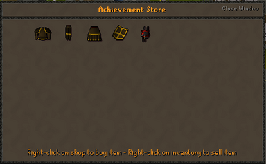 Achievement Store