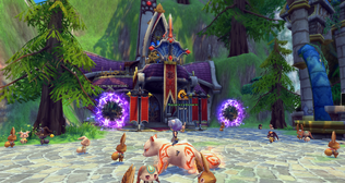 Hoppadrome entrance