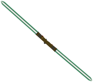Hair Trigger's Folding Saberstaff (full extend)
