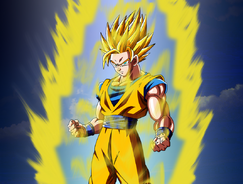 Goku super saiyan 2 by tomnamikaze-d5cacp3