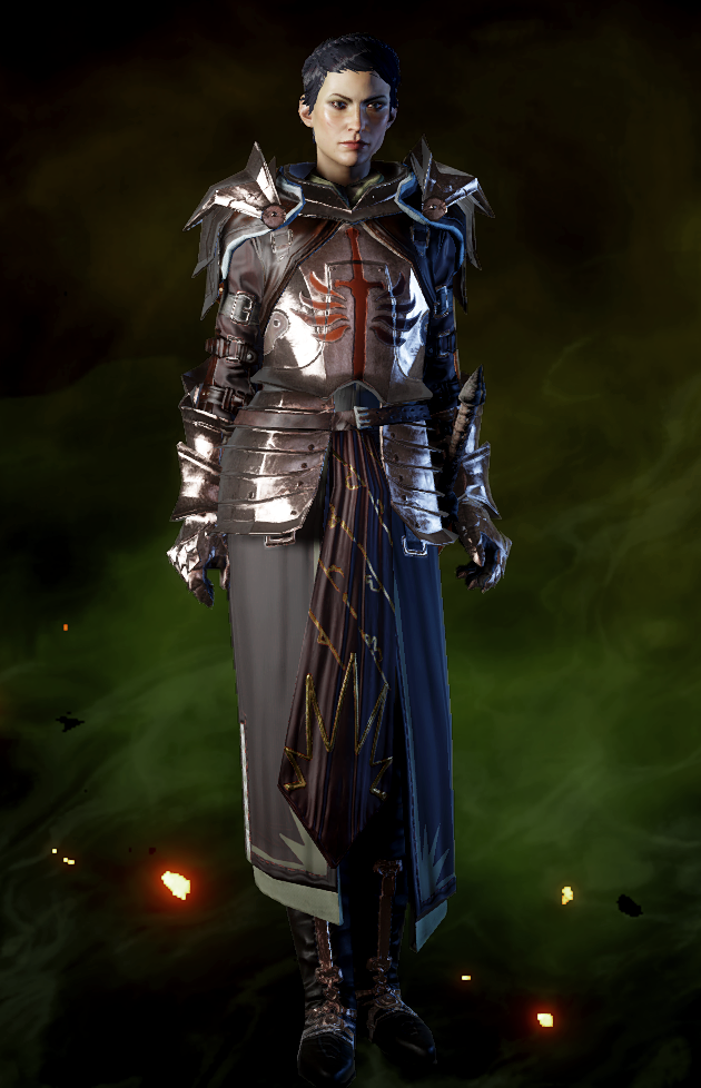 Dragon Age Inquisition Elven Armor Schematic