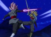 Black vs. Trunks