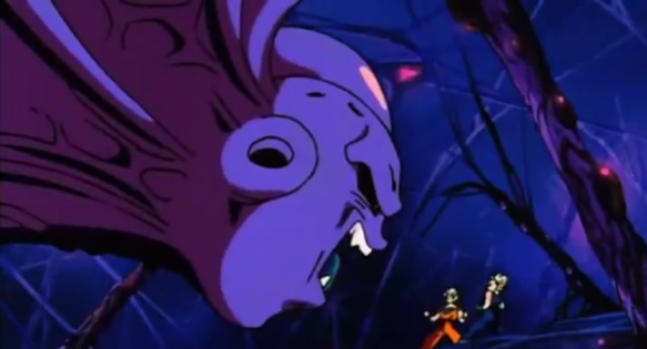 Resultado de imagen de super boo vs goku y vegeta dentro de su cuerpo