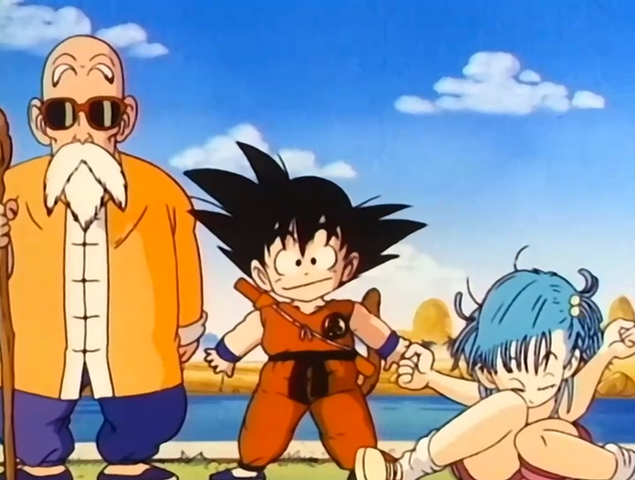 Arquivo:Goku arriba amb Follet Tortuga i Bulma.png