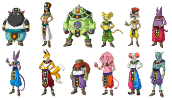 Naikinimo dievai Dragon Ball Super Naikinimo dievai