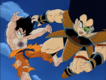 Morte Radish e Goku.png