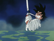 Kid goku bound in bandages18