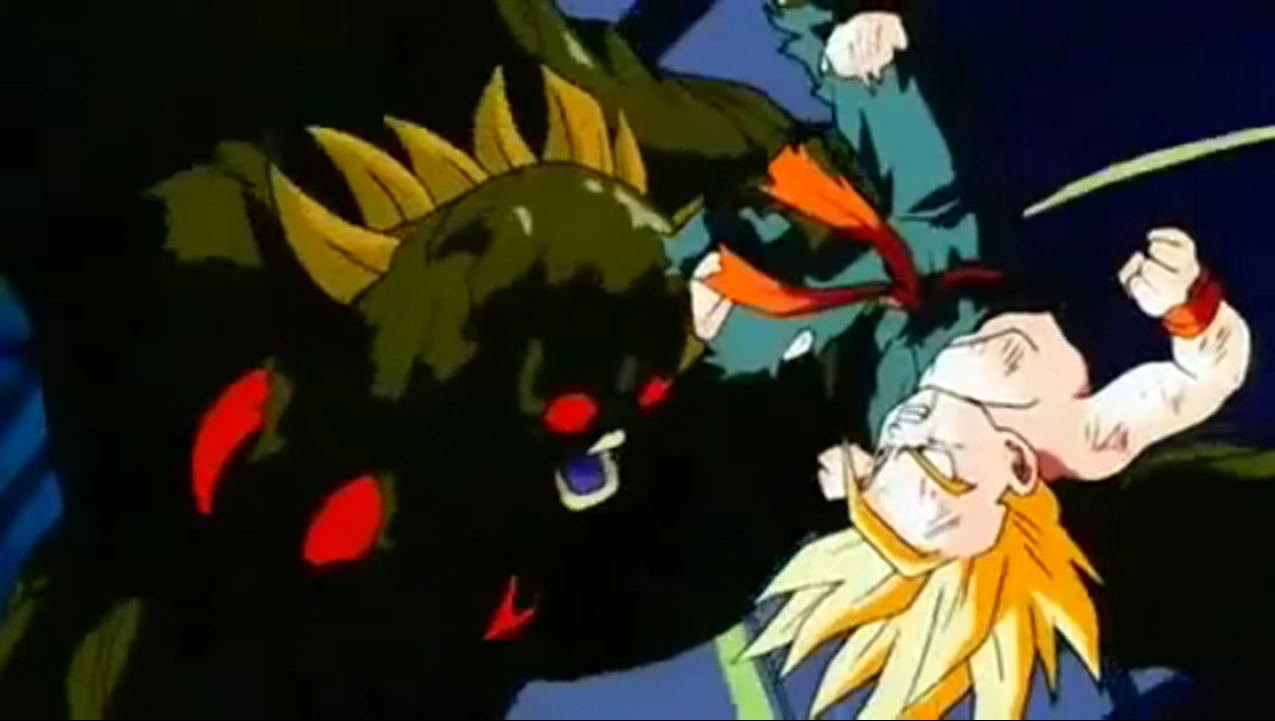 Image Bio Broly attacks Trunks.PNG Dragon Ball Wiki Fandom
