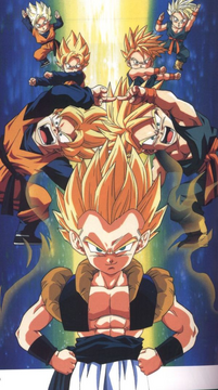 Susijungimo sokis gotenksas gotranksas dragon ball