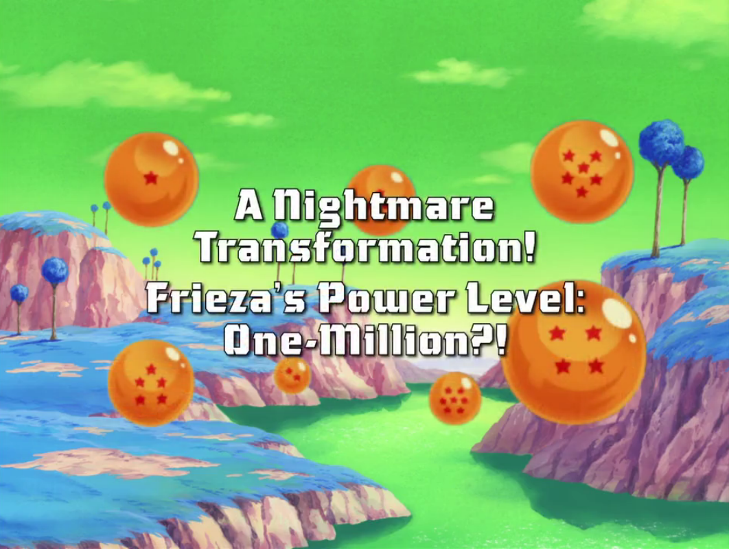 A Nightmare Transformation! Frieza's Power-Level One Million?! | Dragon Ball Wiki | FANDOM ...